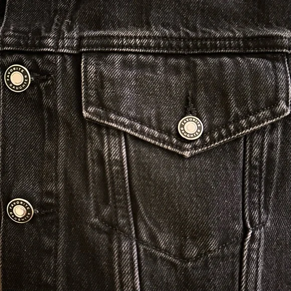 Favorite Daughter the City Long Sleeve Denim Jean Dress in Size 25 - Picture 8 of 8